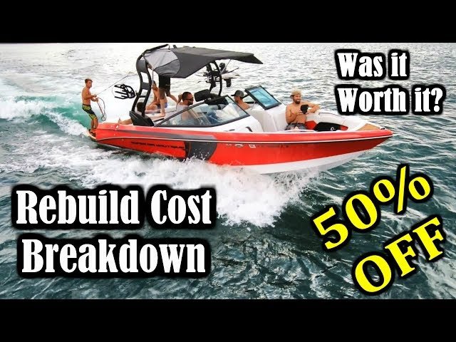 Wrecked Super Boat TOTAL REPAIR COSTS Worth It? Final Part