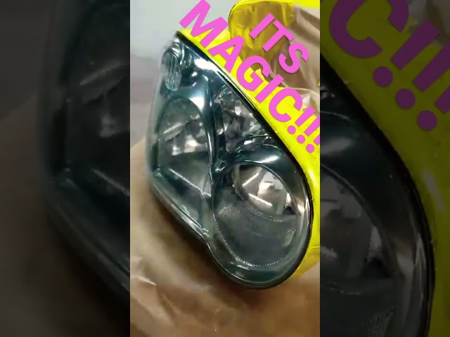 MAGICAL Headlight transformation - you won’t believe your eyes!!!