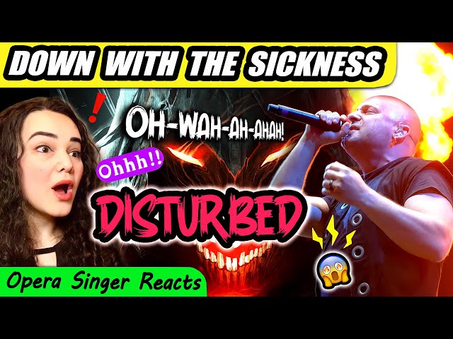 Opera Singer Reacts to Disturbed - Down With The Sickness [Official Music Video]