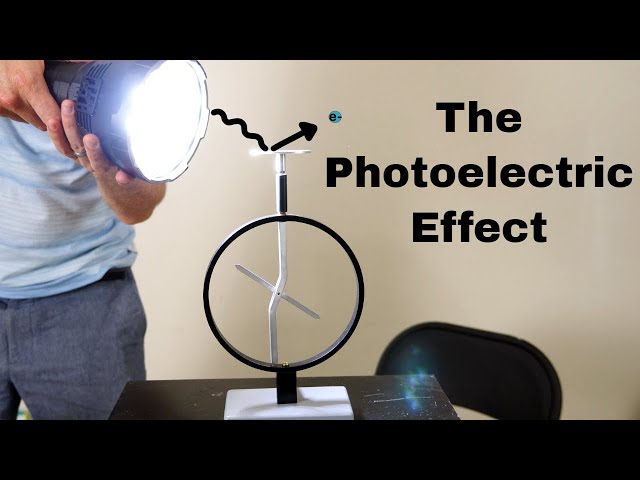 Knocking Electrons With Light—The Photoelectric Effect