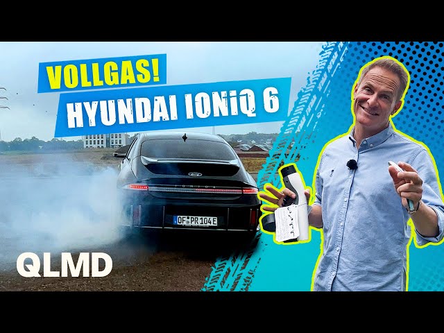 Hyundai IONIQ 6 | Wie lange hält der Akku bei Vollgas? 👀 | Matthias Malmedie