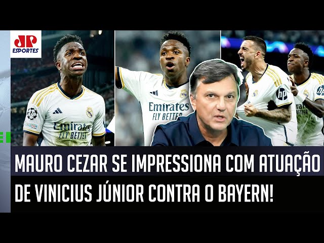 "Foi uma ATUAÇÃO IMPRESSIONANTE do Vinicius Júnior! E o Real Madrid..." Mauro Cezar ELOGIA VIRADA!