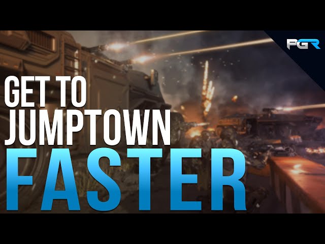 How to Get To JUMPTOWN Faster Without a Quantum Marker | Star Citizen