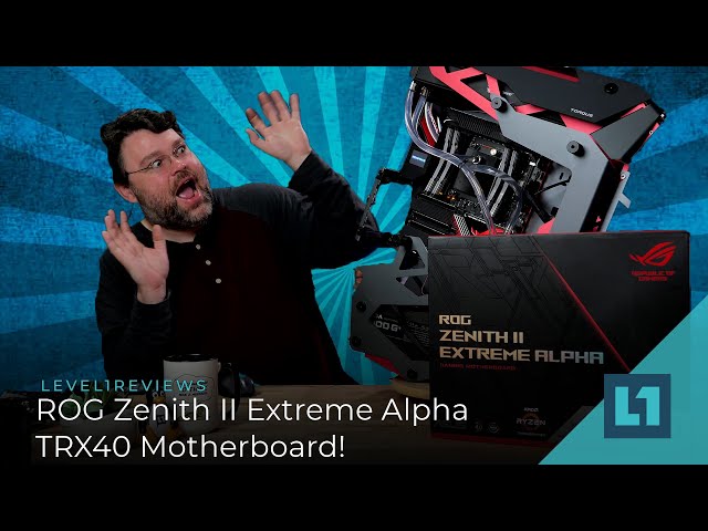 ROG Zenith II Extreme Alpha TRX40 Motherboard Review + Linux Test!