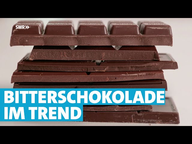 Bitterschokolade liegt im Trend und bietet Vorteile gegenüber der Vollmilchschokolade