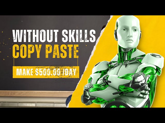 EARN $500 Per Day To Copy Paste Content, Make Money Online without Skills, Get Paid for Free