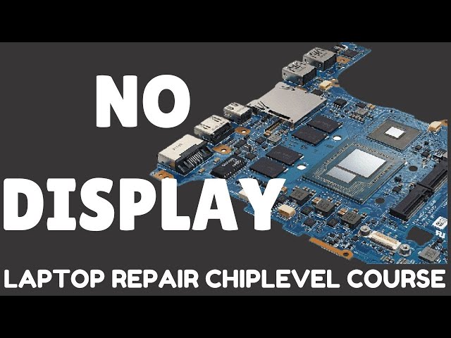 No Display? || How to solve it in Laptop Motherboard? What is VCC_CORE, GFX_CORE AND VGA_CORE?