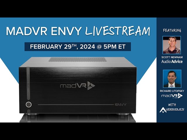 Live With madVR: The Award-Winning Video Processor