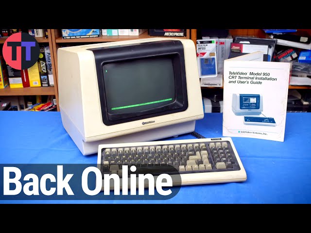 1980 Terminal with Linux - TeleVideo 950