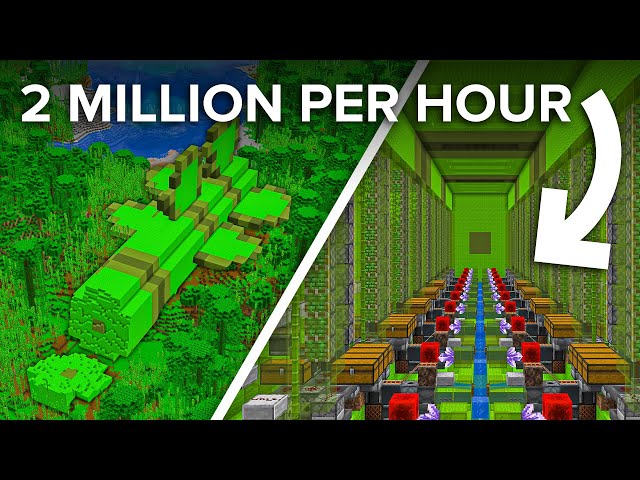 We Built The MOST Overpowered Bamboo Farm in Minecraft