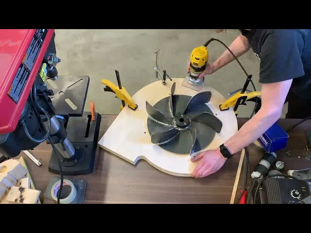 Building a Blower (DIY dust collector part 2)