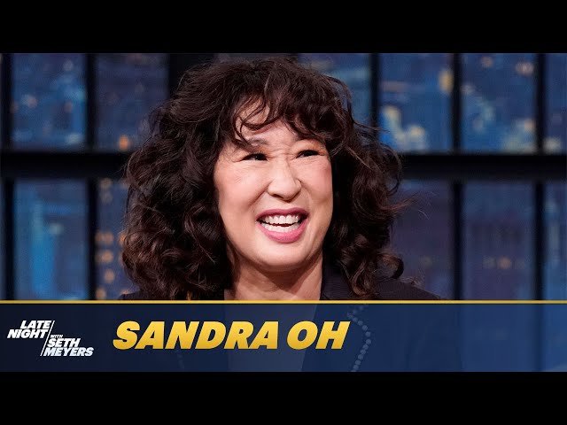 Sandra Oh and Andy Samberg Were Upset They Couldn't Urinate on the Golden Globes Stage