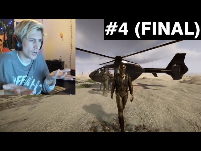 xQc Sons Of The Forest With Friends Highlights #4 Ending
