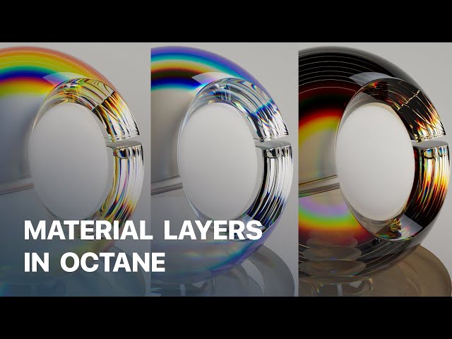 Dispersion And More Using Material Layers in Octane Renderer.