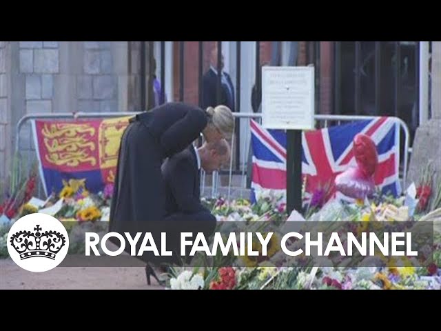 Earl and Countess of Wessex Read Tributes at Windsor Castle