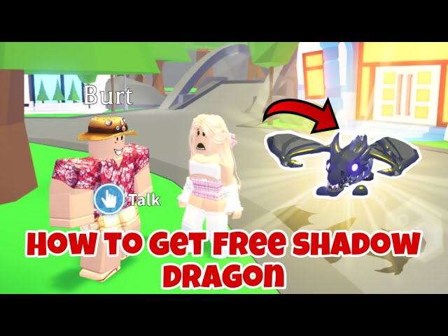 How to get free shadow dragon in adopt me (New adopt me update)