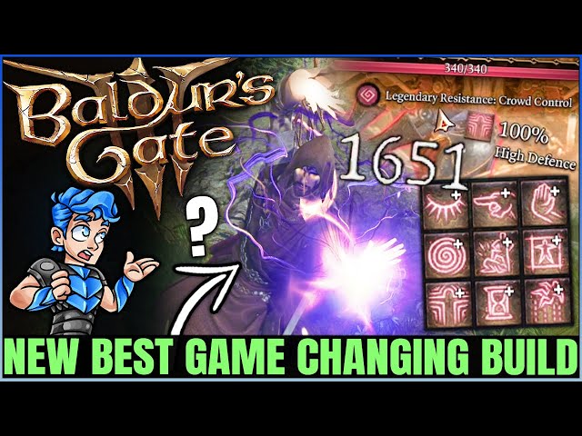 Baldur's Gate 3 - NO ONE HAS FOUND THIS COMBO - Best Sorcerer Wizard Build Guide & OP Multiclass!