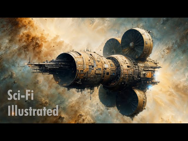 Adrift in the Endless Dark | A Sci-Fi Short Story with 8K Art