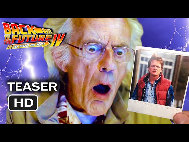 Back to the Future 4 - The Search for Marty - 2025 Movie Trailer (Concept)
