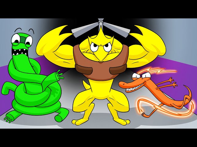 RAINBOW FRIENDS Become SUPERHEROES?! (Cartoon Animation)
