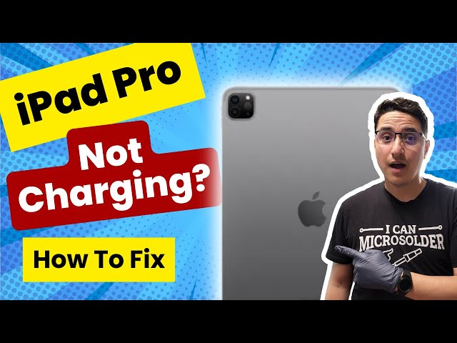 How To Fix iPad Pro 11in Not Charging via USB C. No Charging Symbol. 3 Min Restart
