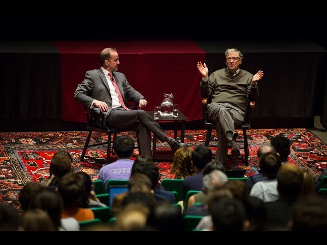 'A Conversation with Bill Gates' Q&A at Harvard University