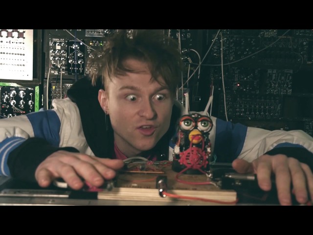 How to sync a circuit bent furby to a synth video #furby #circuitbending
