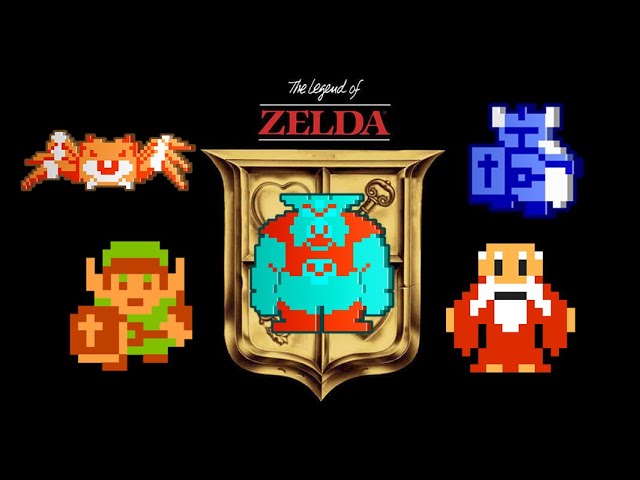 The (Original) Legend of Zelda - Dungeon 9 and Prince Darkness Ganon