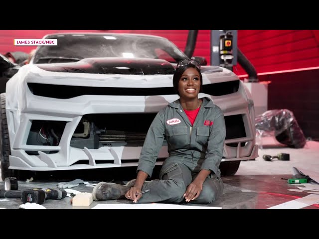 Houston woman creates life-sized Mattel’s Hot Wheels® car