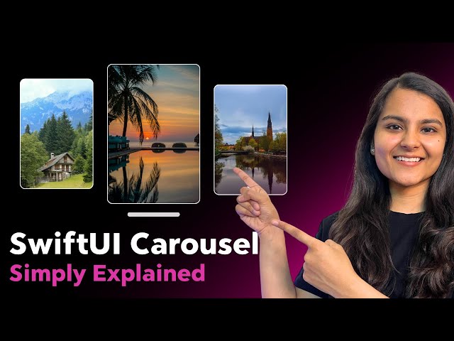 How to make Animated Carousel in SwiftUI | iOS17