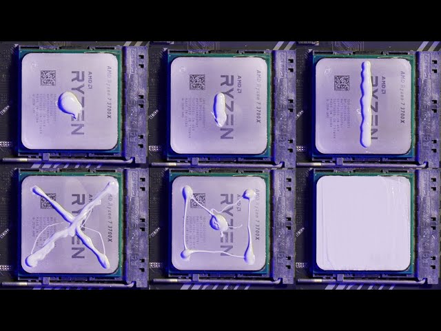 Best Way to Apply Thermal Paste? Does it Even Matter?