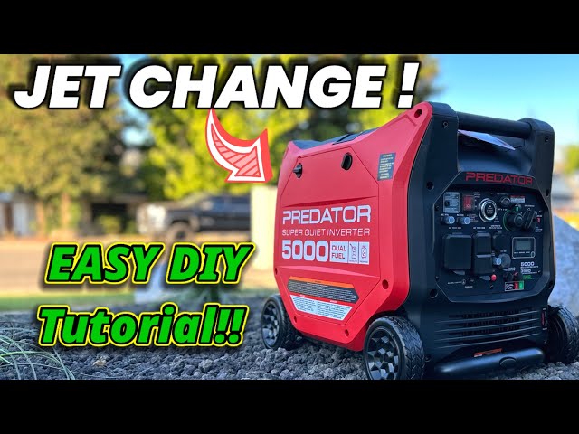 Predator 5000 Inverter Generator Jetting Change Easy DIY And Do You Need To?