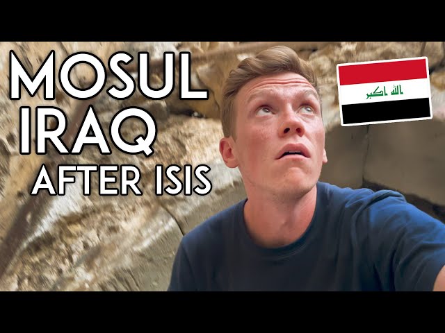 MOSUL Is an Inspiration (Former ISIS Capital) Iraq Travel Vlog رجل أمريكي في الموصل بالعراق