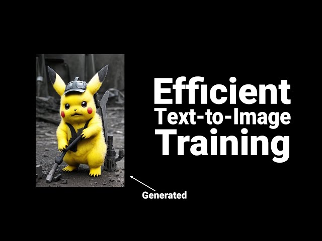 Efficient Text-to-Image Training (16x cheaper than Stable Diffusion) | Paper Explained