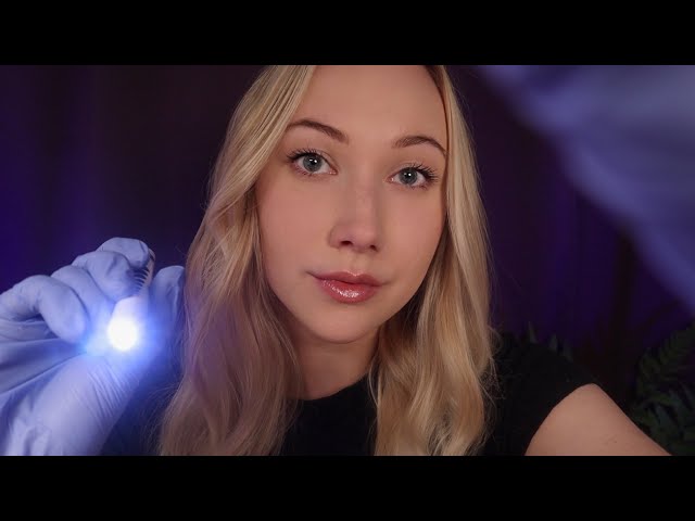 ASMR Eye Exam For Sleepy Eyes | Up-Close Personal Attention 💤