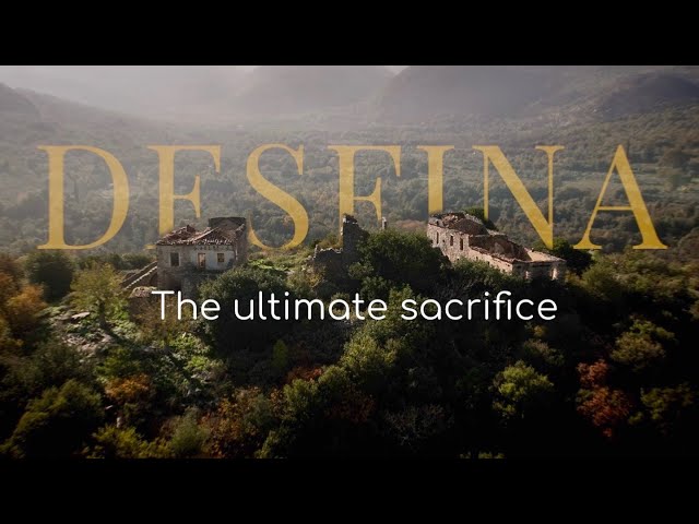 Desfina Mani "The ultimate sacrifice" Δεσφίνα Λακωνίας 4K Aerial