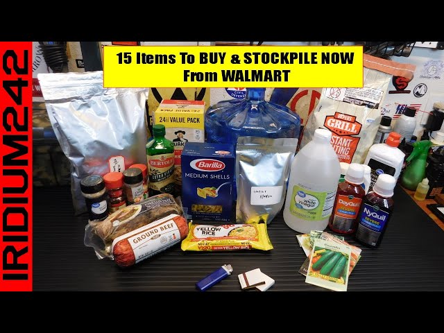 15 Items To BUY & STOCKPILE NOW From Walmart!
