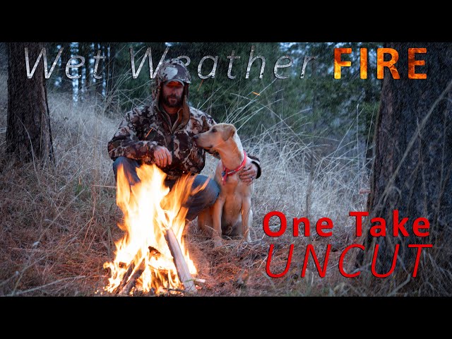 What Survivalists DON’T SHOW You! Fire in the Rain without Matches? UNCUT