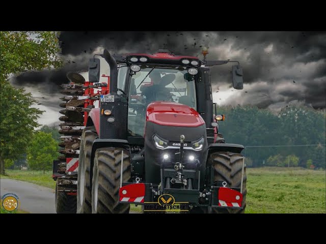 Traktoren im Bodenbearbeitung s Einsatz | 5 CASE IH | Magnum 340 AFS | KUHN |LEMKEN | Grubbern Eggen