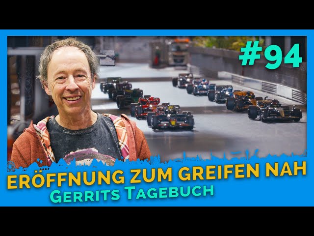 ON THE FINISH LINE: The final spurt of our Formula 1 | Gerrit's Diary #94 | Miniatur Wunderland