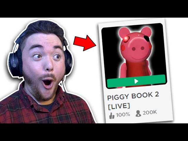 Playing PIGGY BOOK 2!!! (CHAPTER 1 ENDING)
