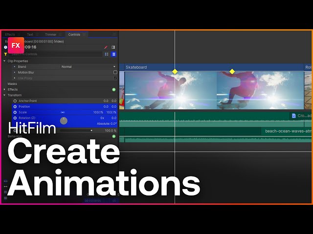 How to add animation in HitFilm | Enhance Your Videos