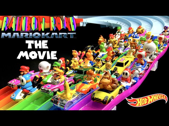 Mario Kart Hot Wheels Rainbow Road, The Movie (2023)