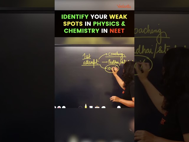 📚 Identify Your Weak Spots in Physics & Chemistry in NEET 🎯 #Shorts #weakness #physics #chemistry