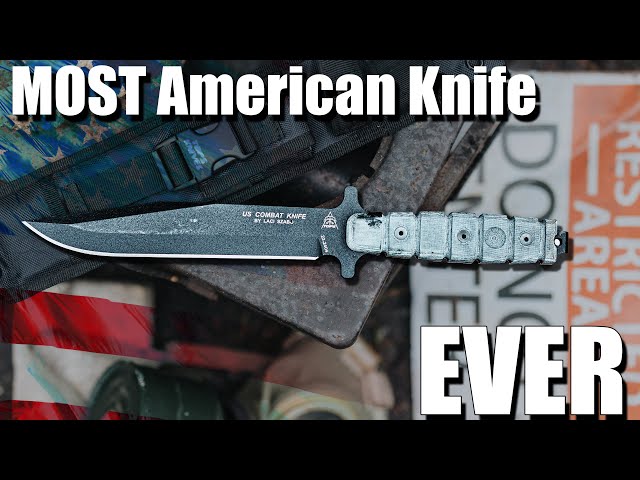 Most American Knife in the World EVER! Beats ALL military knives