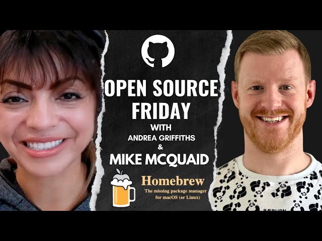 Open Source Friday with Mike McQuaid and Homebrew