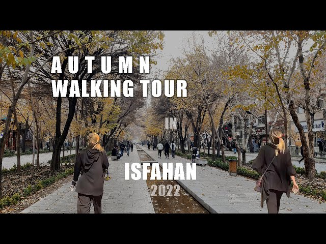 Autumn Walking Tour: A Random Iran 2022 Fall Season Vlog