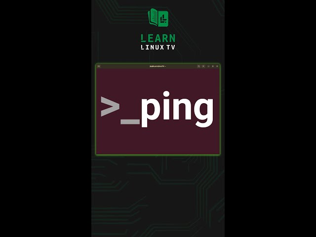 Linux CLI in 60 Seconds - ping