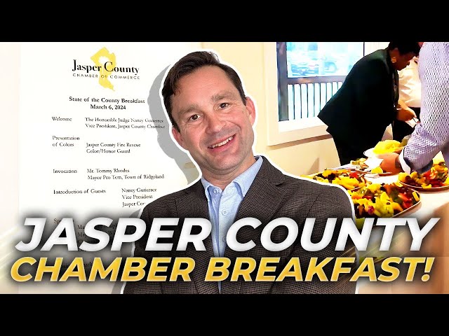 JASPER COUNTY SC Chamber Of Commerce: State Of The County Breakfast UNCOVERED | Jasper County Update