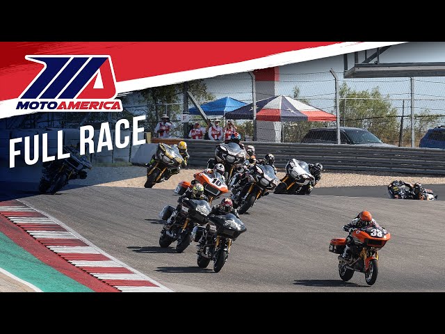 MotoAmerica Mission King of the Baggers Race 1 at Circuit of the Americas 2023